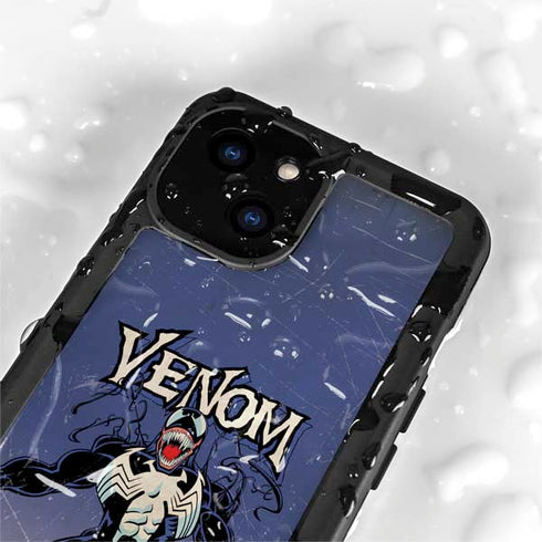 Marvel Classic Comics Venom iPhone 15 Waterproof Case